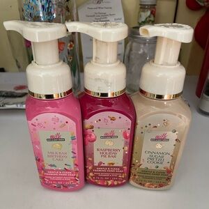 Pink and Cream Hand Soap Set